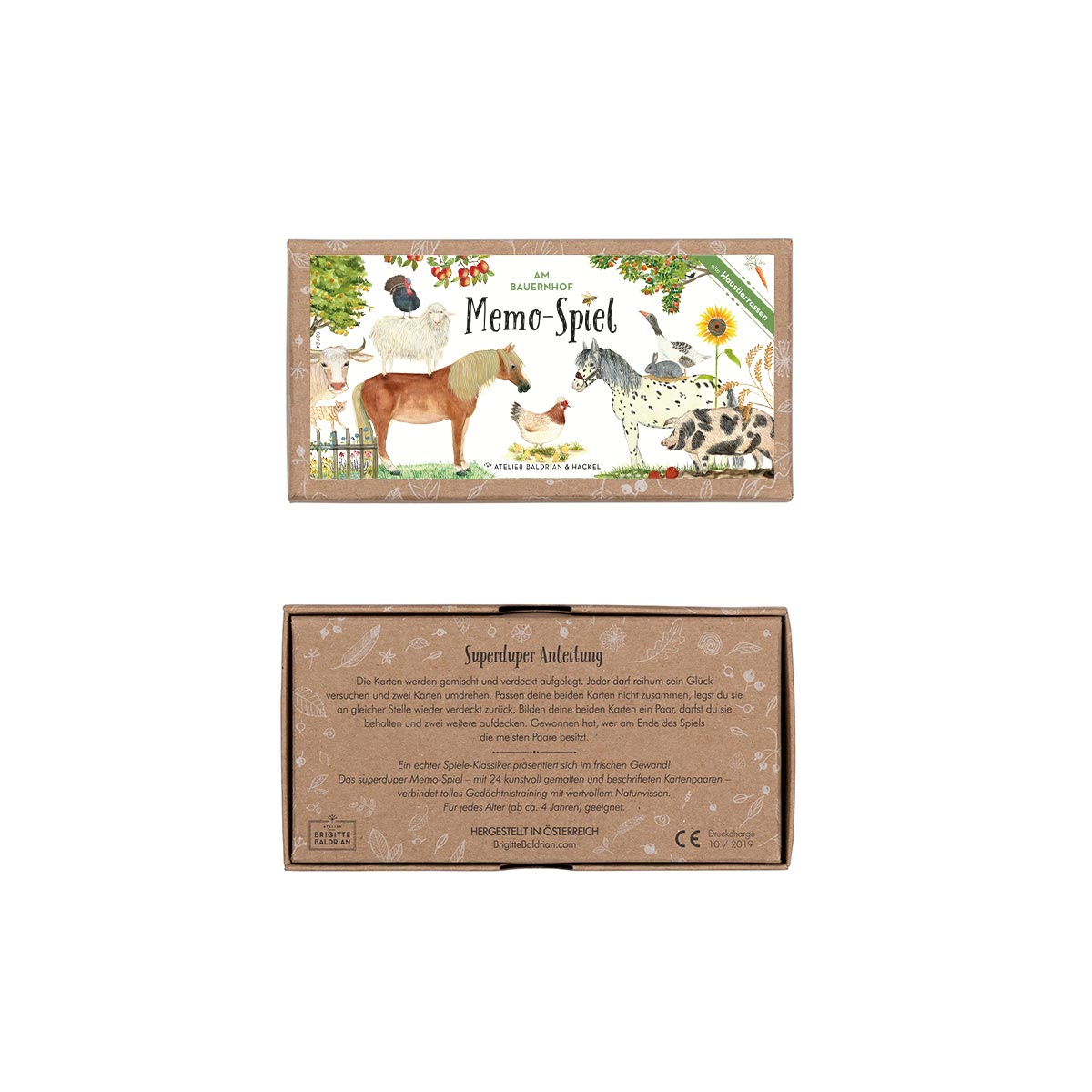 Memo-Spiel Am Bauernhof