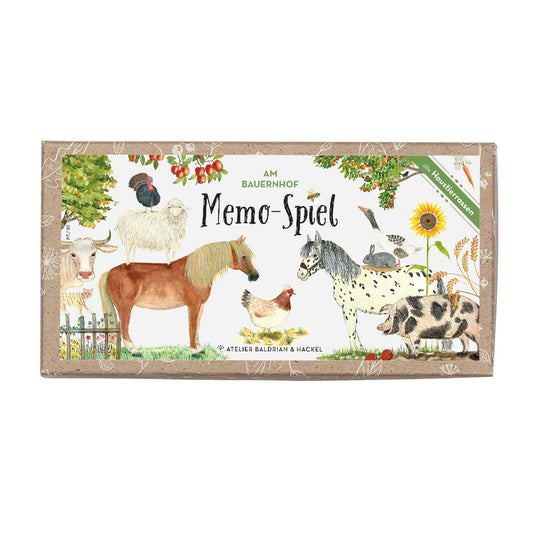 Memo-Spiel Am Bauernhof