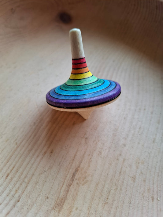 Kreisel Regenbogen Rallye - Groß