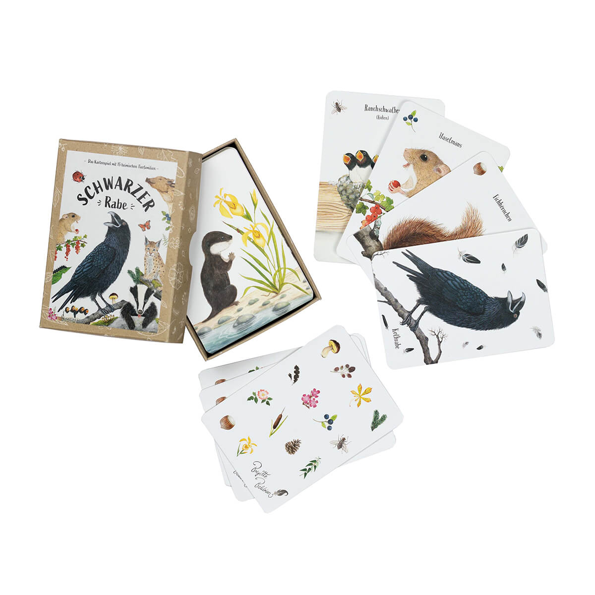 Kartenspiel Schwarzer Rabe