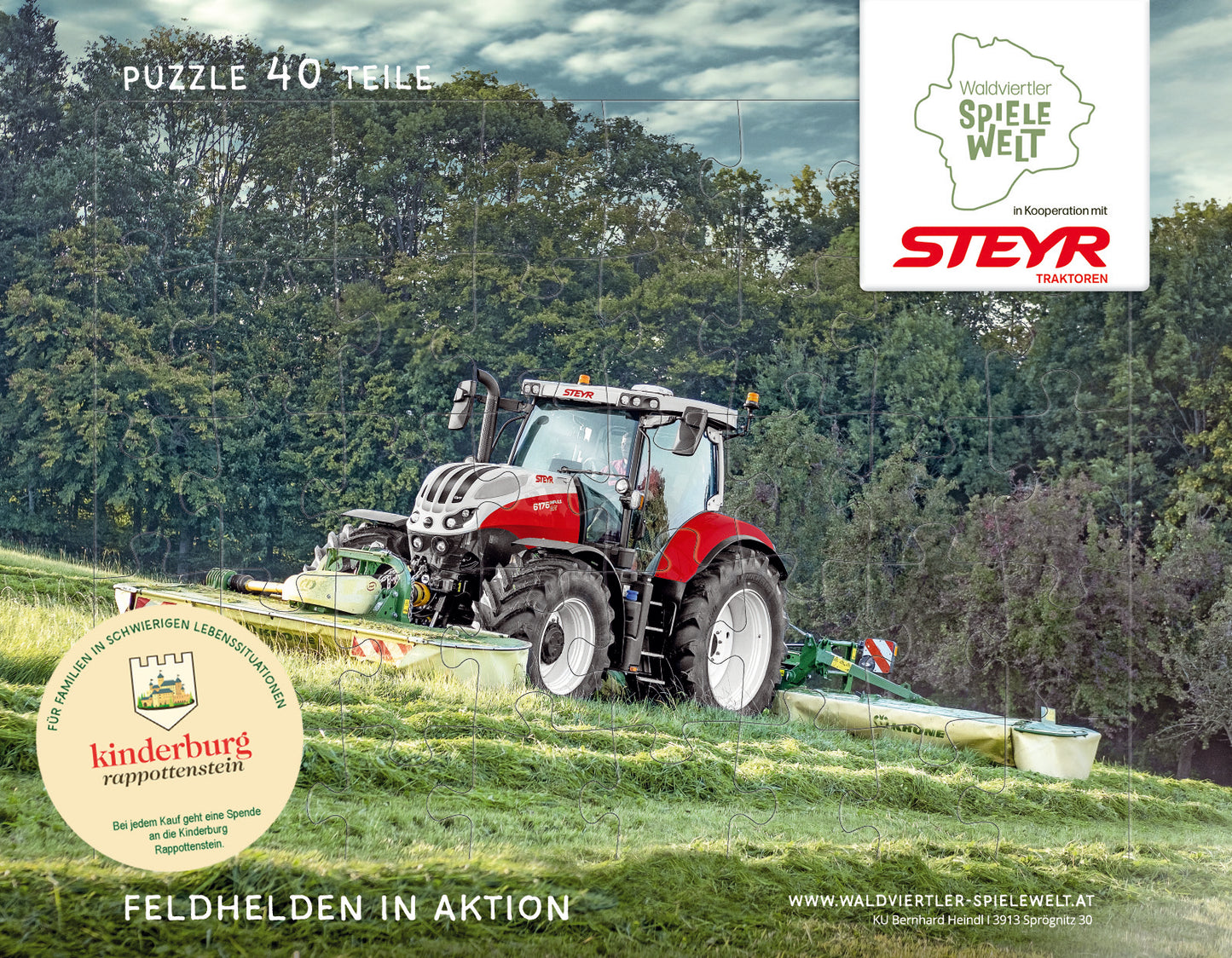 Kinderpuzzle - Steyr - Feldhelden in Aktion