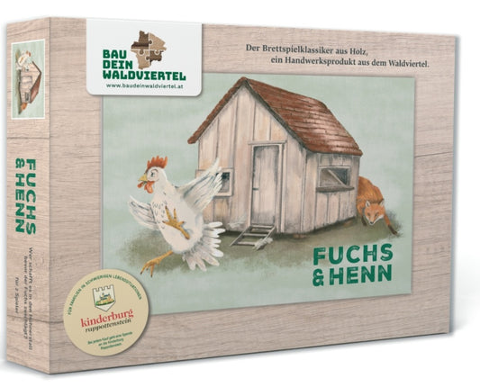 Fuchs & Henn, Brettspielklassiker aus Holz