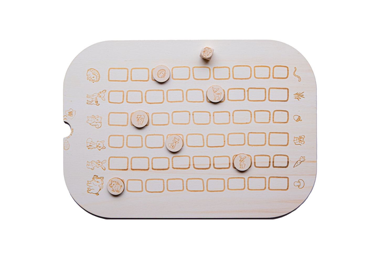 Würfelspiel - Waldtiere